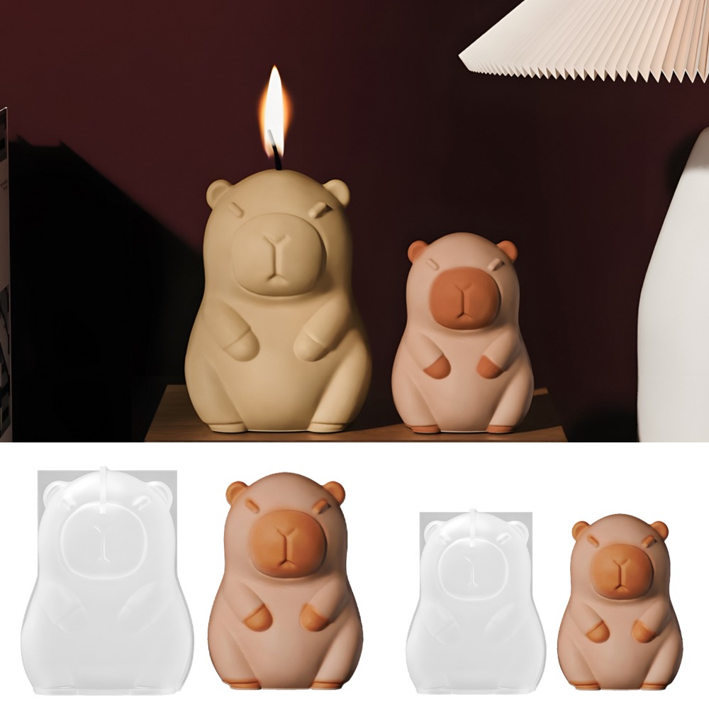 Candle Making Easy - Capivara em pé perfume vela molde