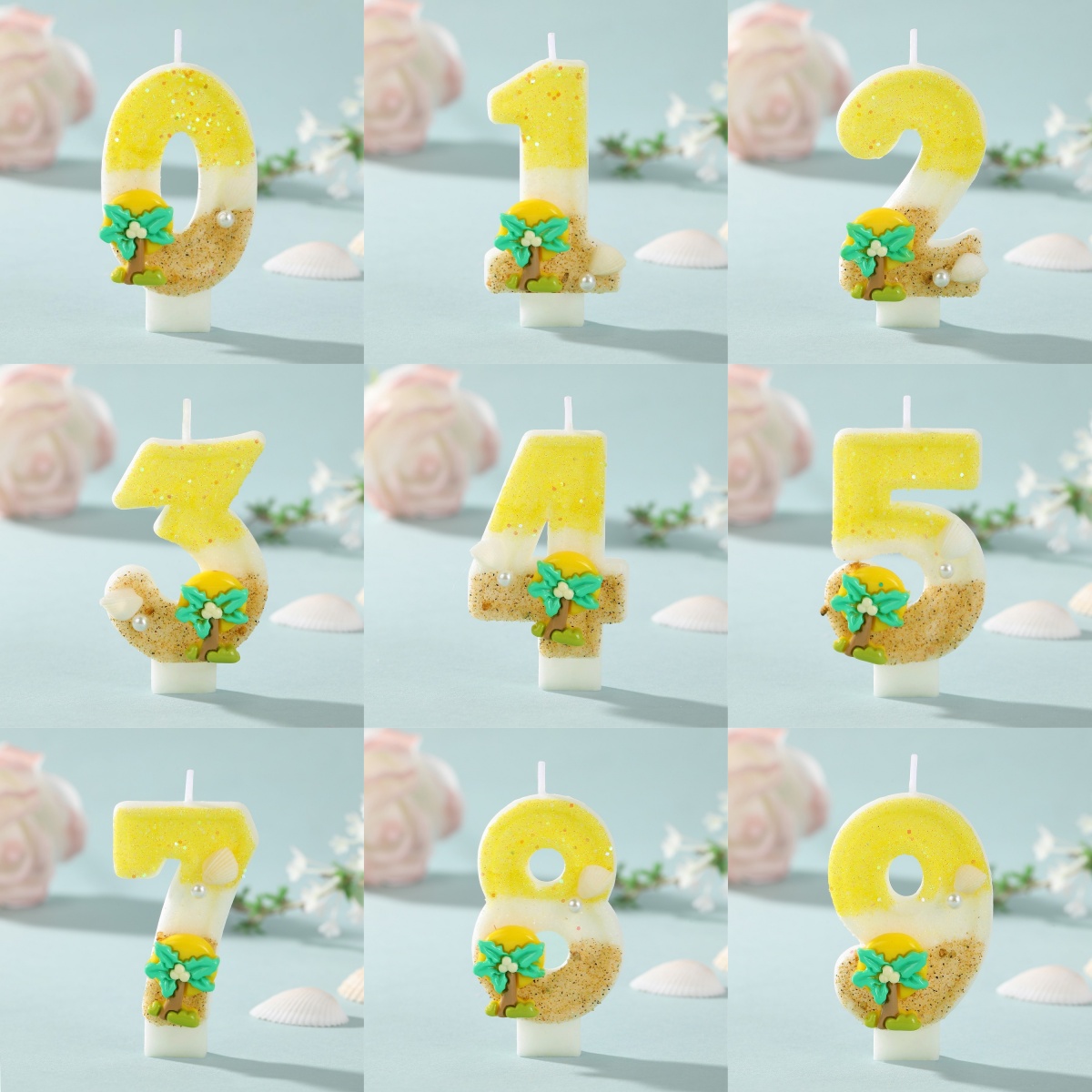 Paraffin Candle Wax - Nova Vela de Aniversário em Formato