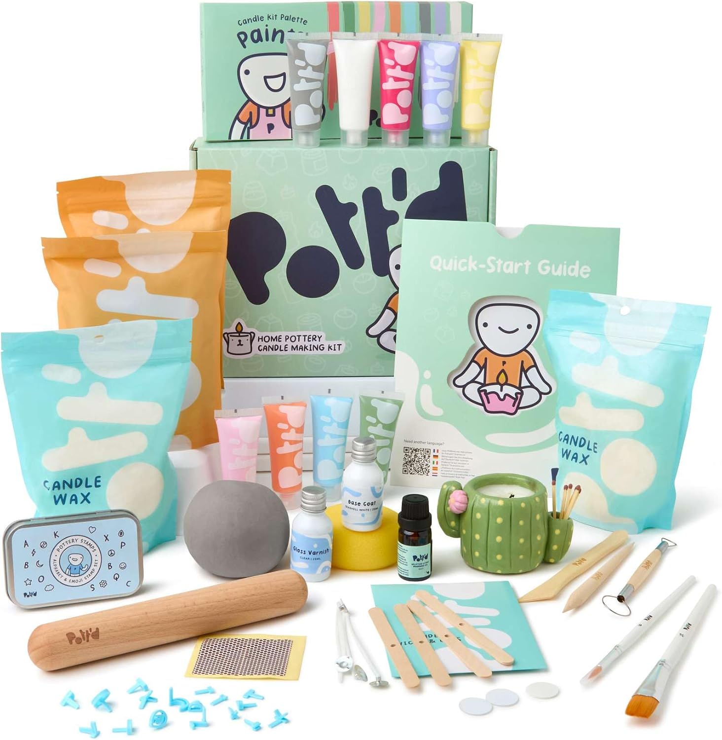 Candle Making Kit For Adults - Kit de Fabricação de Velas em