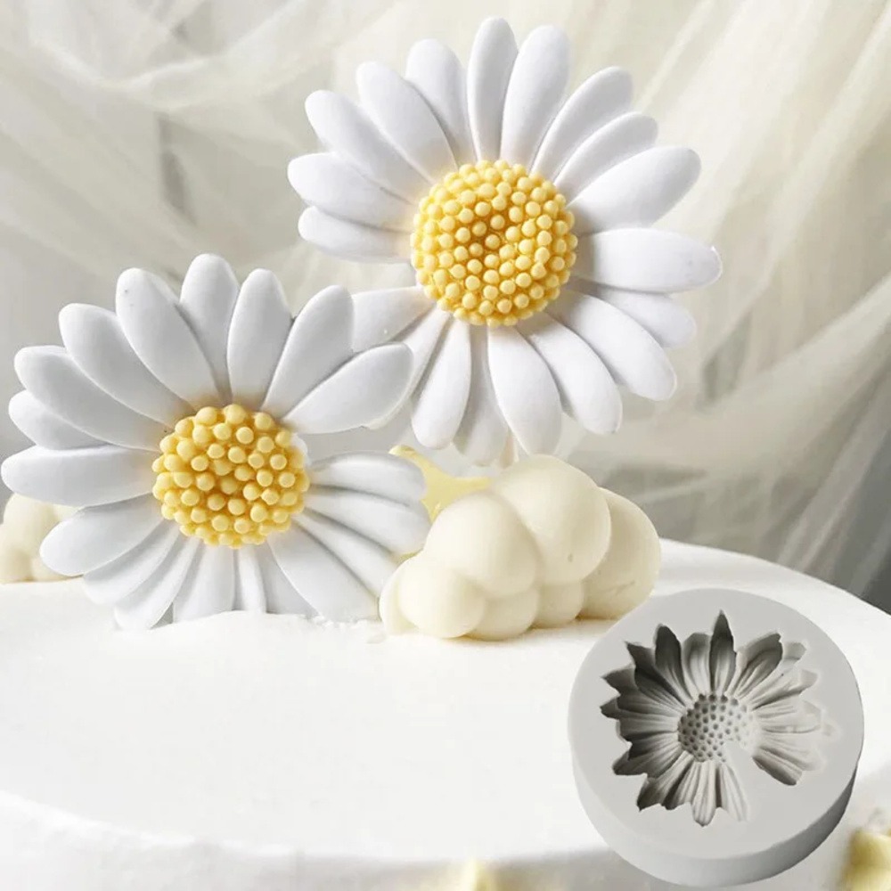 Candle Making Business - Molde de Flor Margarida 3D Molde