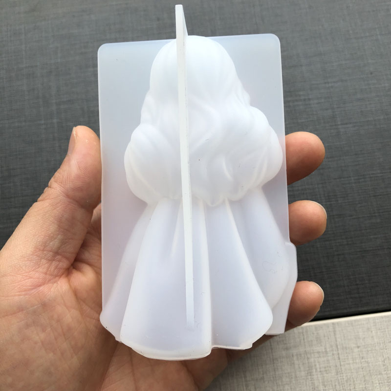3d bonito princesa silicone ve - Candle Making Business avaliação e preço