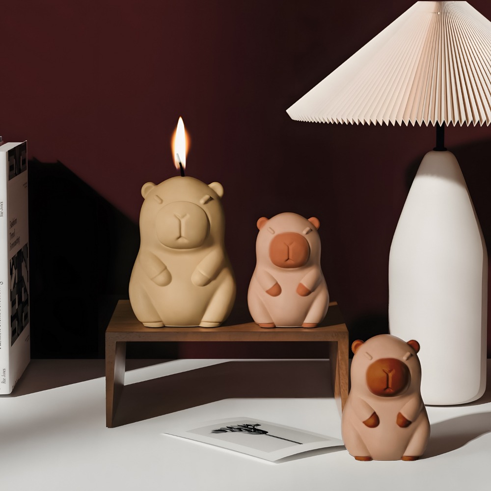 Capivara em pé perfume vela mo - Candle Making Easy avaliação e preço