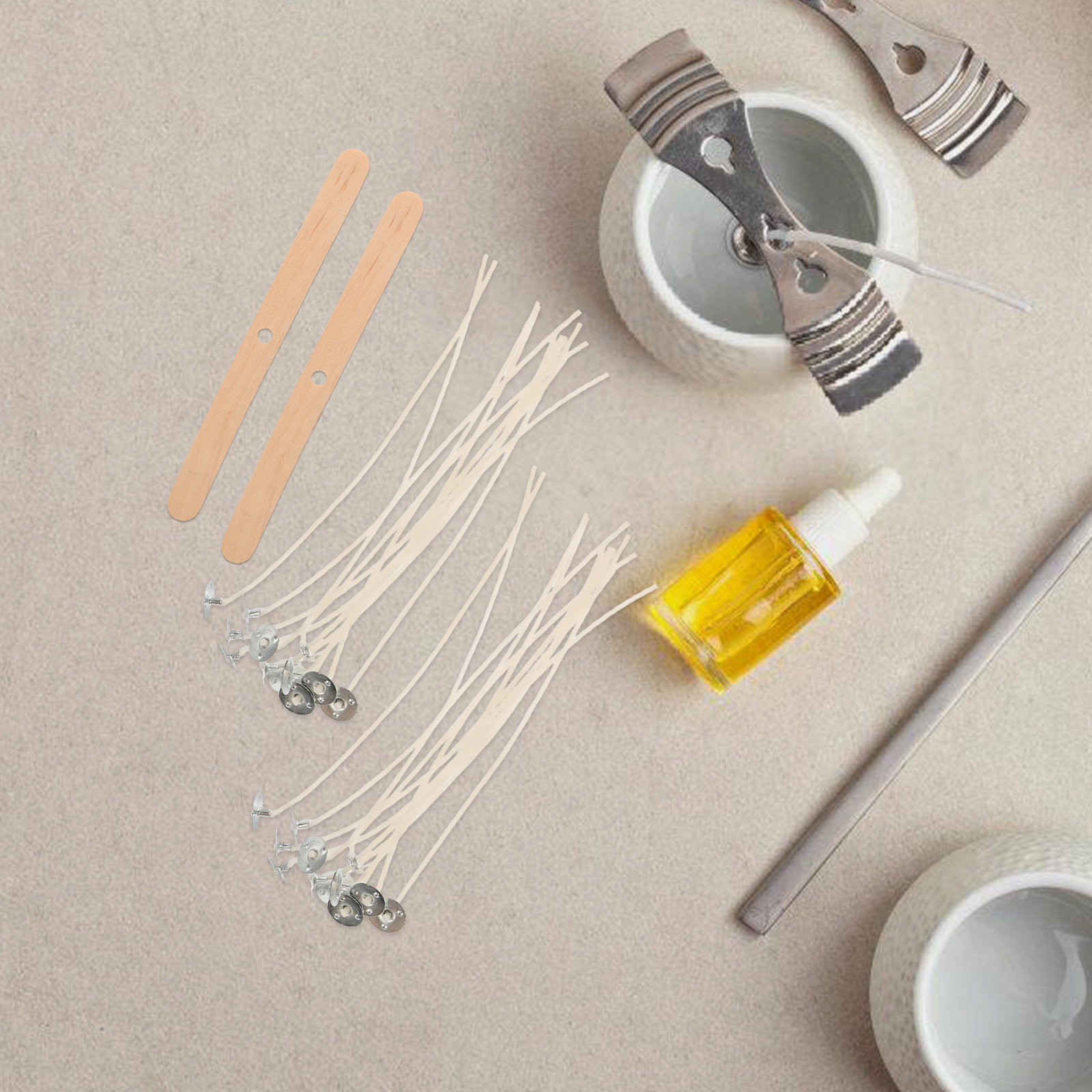 1 Kit de Fabricação Inclui Con - Candle Making Kit For Adults avaliação e preço