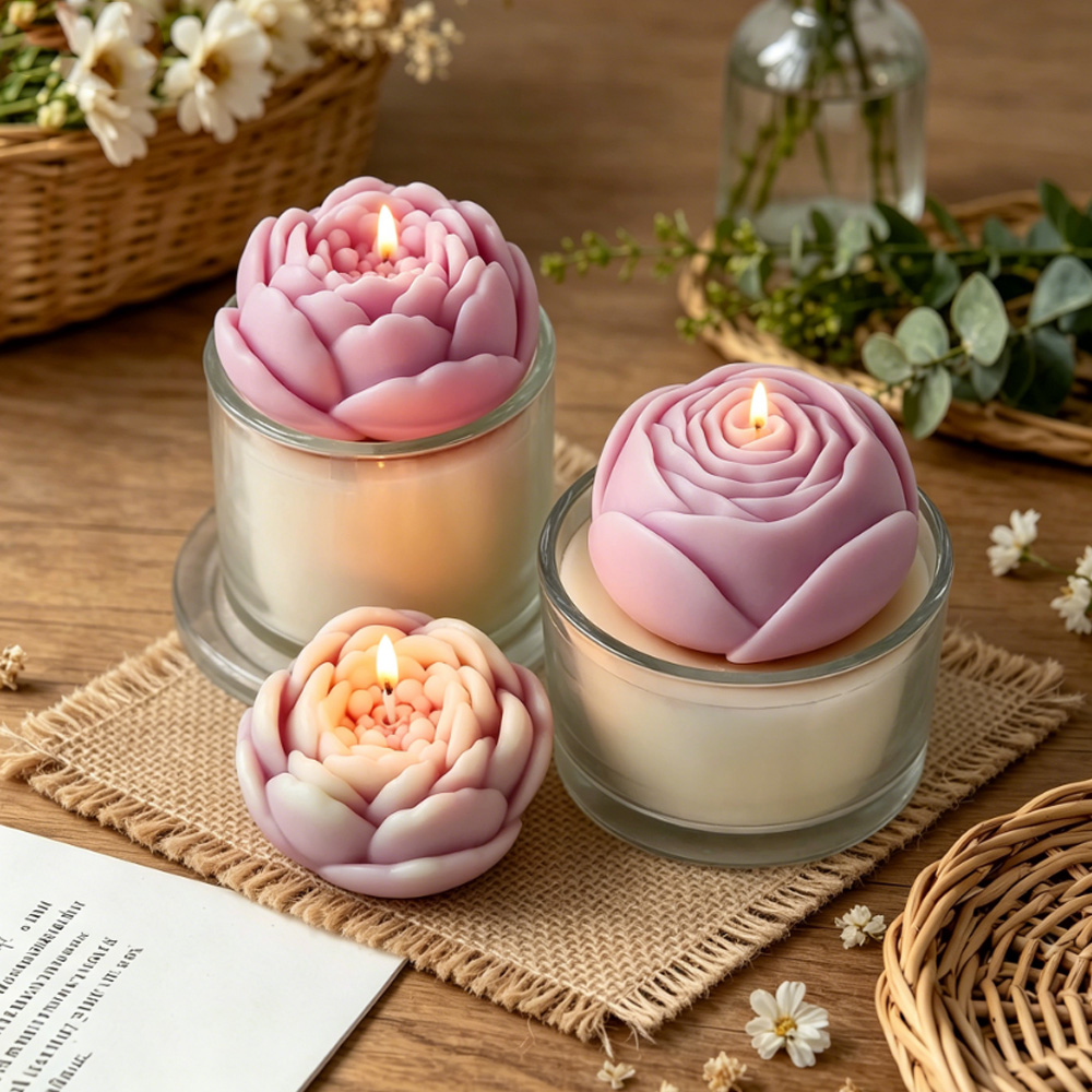 Molde de Silicone 3D para Flor - Candle Making Easy avaliação e preço