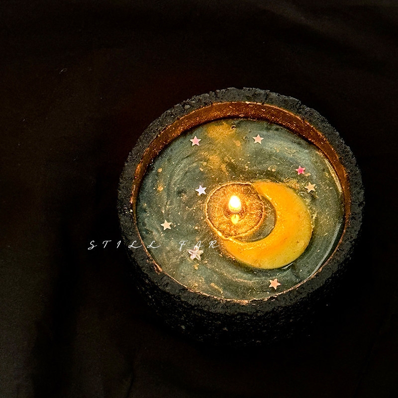 Vela Aromática Lua Derretida A - Paraffin Candle Wax avaliação e preço