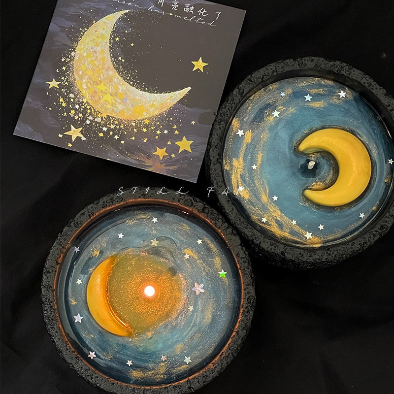 Vela Aromática Lua Derretida A - Paraffin Candle Wax avaliação e preço