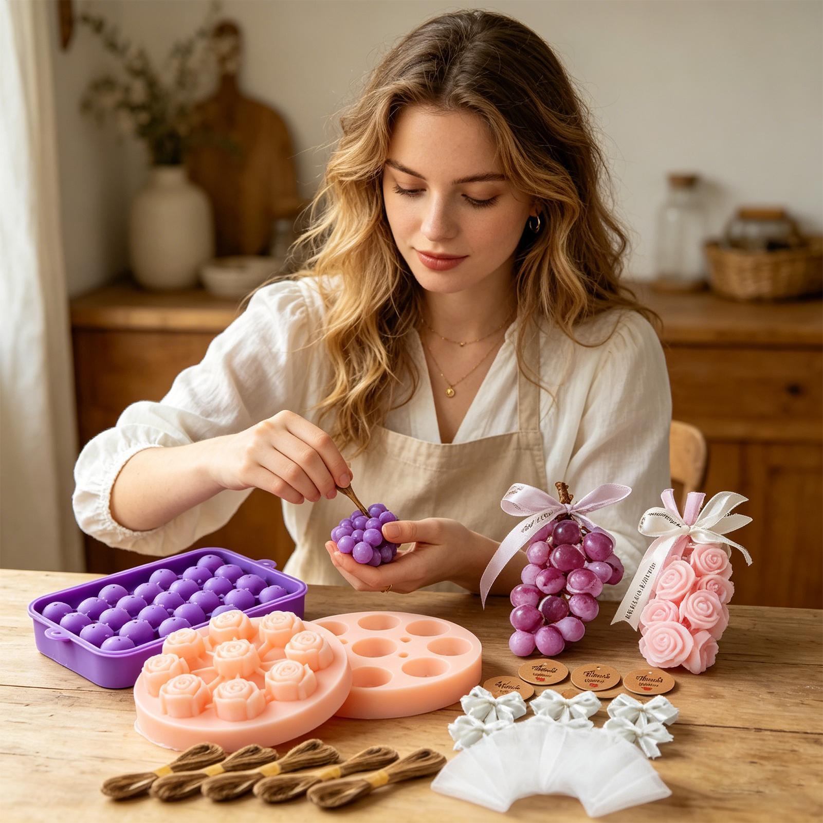 Kit DIY para Fazer Sabonetes e - Candle Making Kit For Adults avaliação e preço