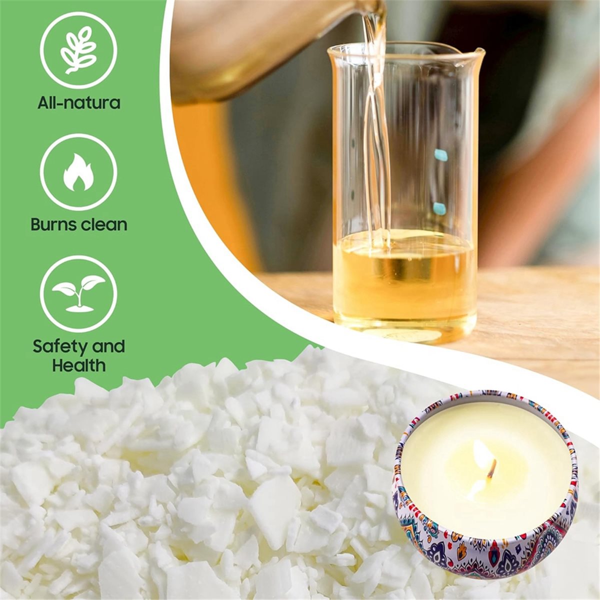 Kit de Suprimentos para Fabric - Candle Making Kit For Adults avaliação e preço