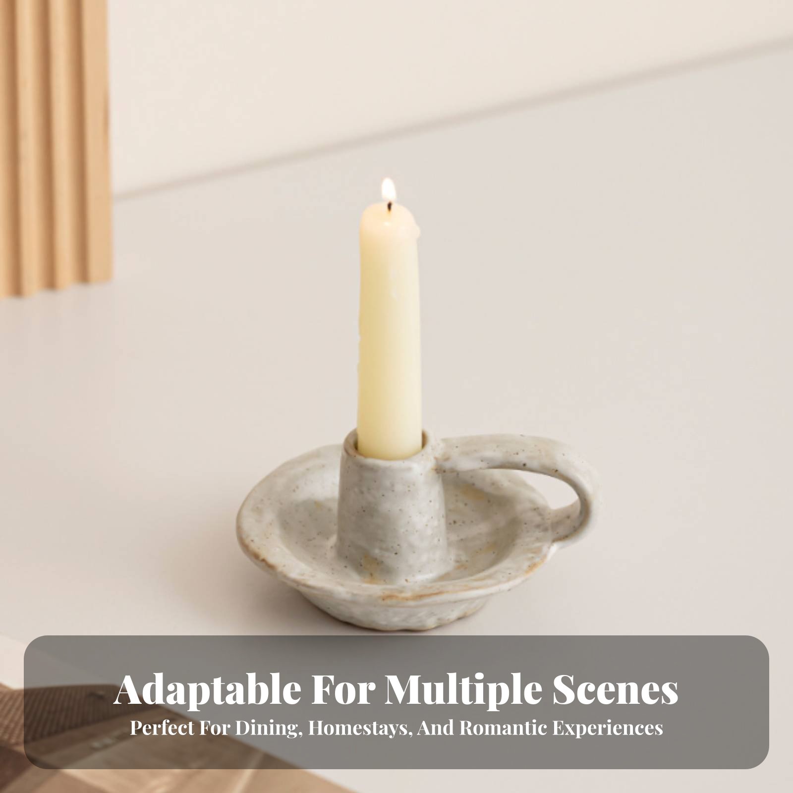 Suporte de Vela Cerâmico Nórdi - Paraffin Candle Wax avaliação e preço